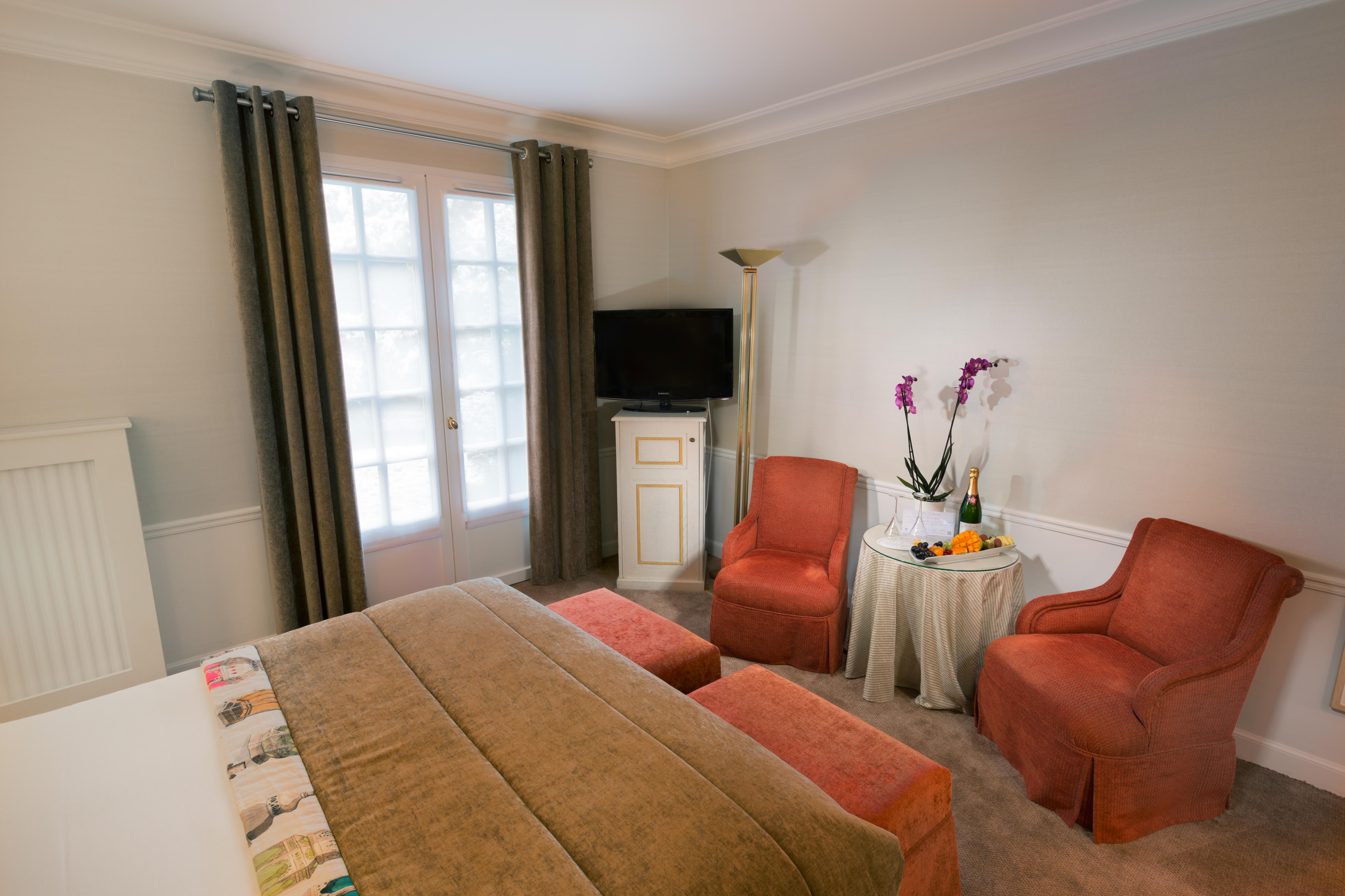 Hostellerie Briqueterie & Spa Champagne Вине Экстерьер фото A room at the hotel