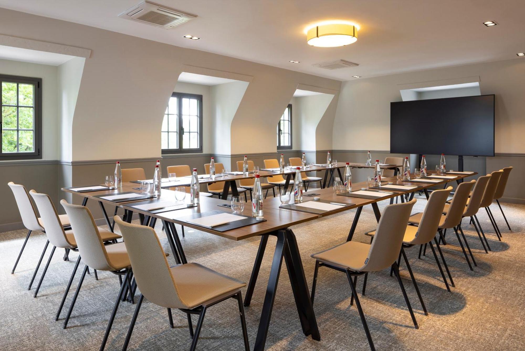 Hostellerie Briqueterie & Spa Champagne Вине Экстерьер фото Meeting room